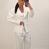 Blazer AMMIRA bianco