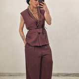 Coordinato FARAH borgogna
