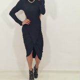 MARSEILLE black dress