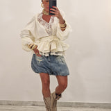 Camicia DOLORES avorio
