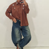 Camicia Louis marrone