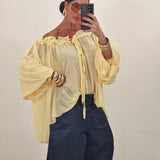 Blusa SELIN gialla