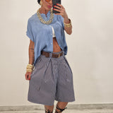 Camicia LUNA celeste
