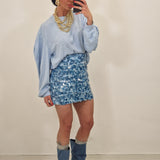 Maglia CINDY celeste