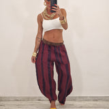 Pantalone ROUGE righe