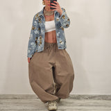 DAISY brown eco fur sleeveless jacket