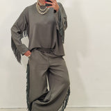 Coordinato tuta COW verde militare