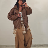 Jacket in ecopelle BONNY