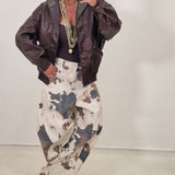 Bomber ecopelle VIVIANA marrone