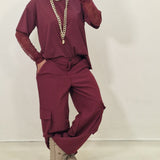 Maglia Andrometa bordeaux