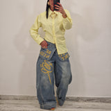 Camicia RIANA gialla