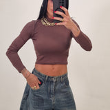 Maglia Paris marrone