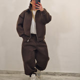 Coordinato/Tuta MECY marrone