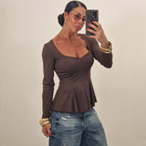 Maglia MIA marrone