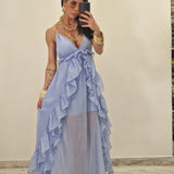 Abito DIANA celeste