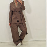 Coordinato Ester marrone