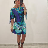 Coordinato HIRA blu