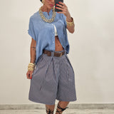 Camicia LUNA celeste