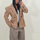 KYOTO camel blazer