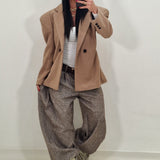 KYOTO camel blazer