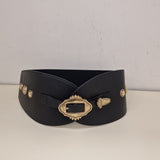 Black and gold BOBBY belt