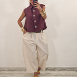 Camicia SWAROVSKI  bordeaux