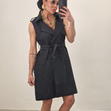 Trench/gilet MORA nero