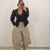 Pantalone NORTH quadri