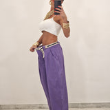 Pantalone MUVIE viola