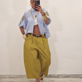 Pantalone STEVEN senape