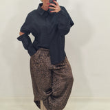 Camicia Ginevra nera