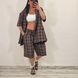 Coordinato SCOTLAND marrone