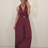 Tuta intera MERYLIN bordeaux