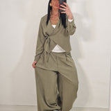 Coordinato ROSE verde militare