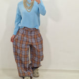 BERLIN checked trousers