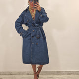 Trench VICTORIA in denim
