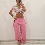 Jeans  YARA rosa