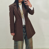 Blazer SMOOK marrone