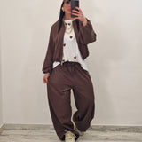Coordinato SINGAPORE marrone