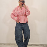 Casacca DANA a strisce rosa