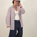 Camicia PILAR quadri glicine