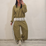 Coordinato tuta BLISS  LUMINA verde