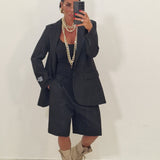 Coordinato Dafne nero