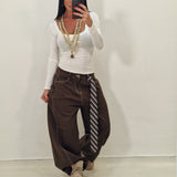 Jeans Maison marrone