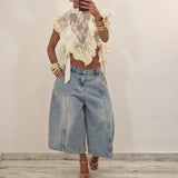 Bermuda in denim NEYMAR blu chiaro