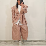 Blazer PITON rosa