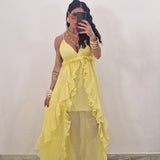 Abito DIANA giallo