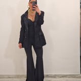 Blazer ANASTASIA nero