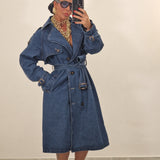 Trench VICTORIA in denim