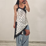 Maxi canotta FREYA pois